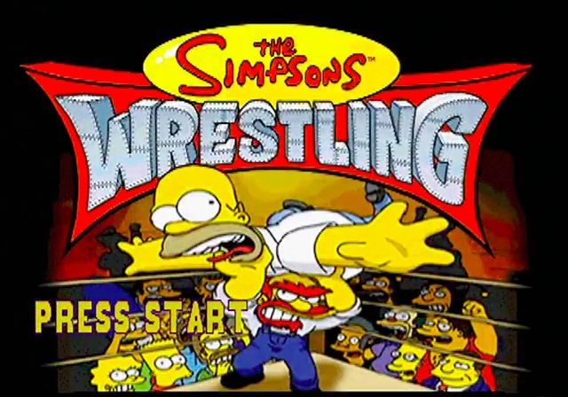 The Simpsons Wrestling screenshot 3 for Playstation